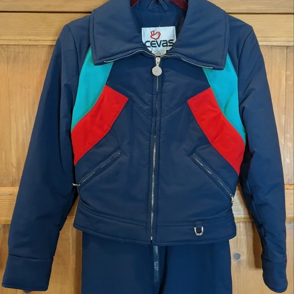 VTG 70's Cevas Women's Ski Bib and Jacket - Picture 6 of 16